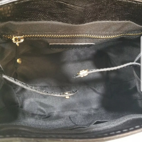 NEW Divina  Firenze genuine leather convertible bag backpack in Black - Picture 11 of 11